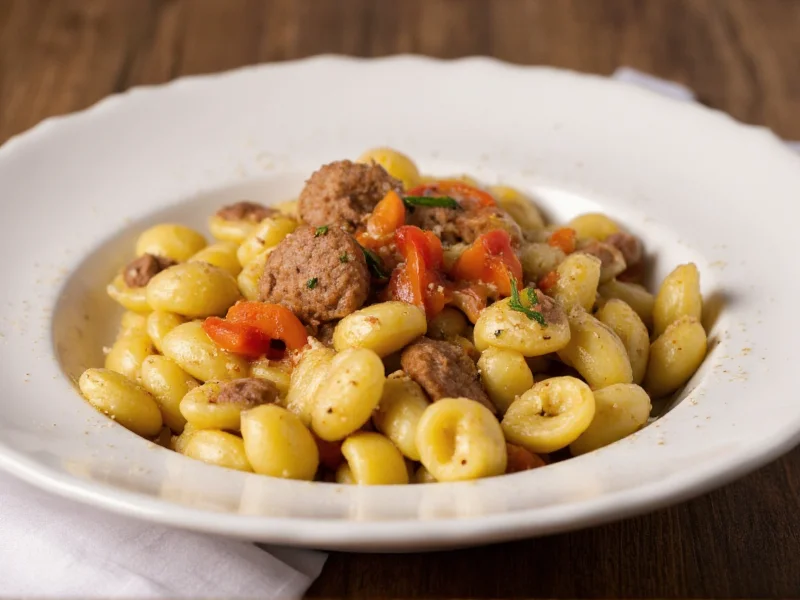 Orecchiette with Sausage: Authentic Italian Recipe Guide
