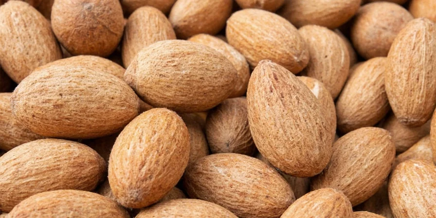 Freshly ground nutmeg in a shaker on a breakfast table