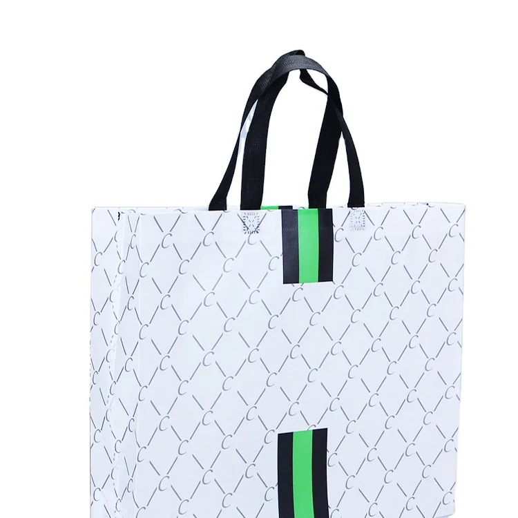 

Wholesale tote bags eco friendly shopping bag custom logo pp-non-woven bag, Customized color