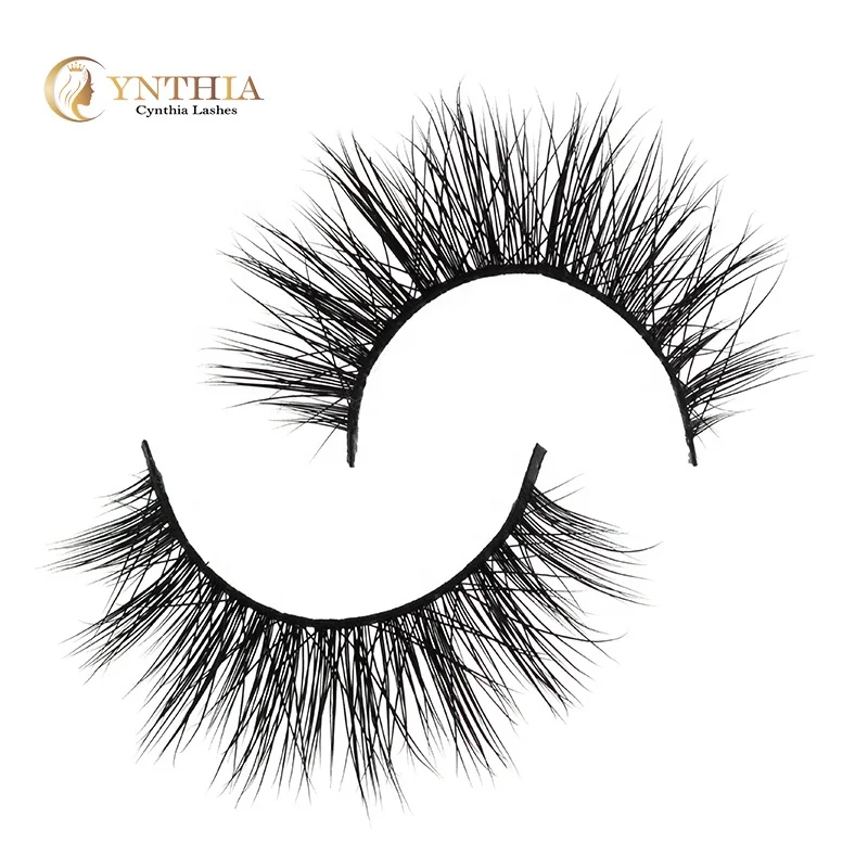 

Free Shipping Mink 3D eyelash vendor customized boxes Full Strip Lashes3d Wholesale Vendor mink eyelash 15 mm