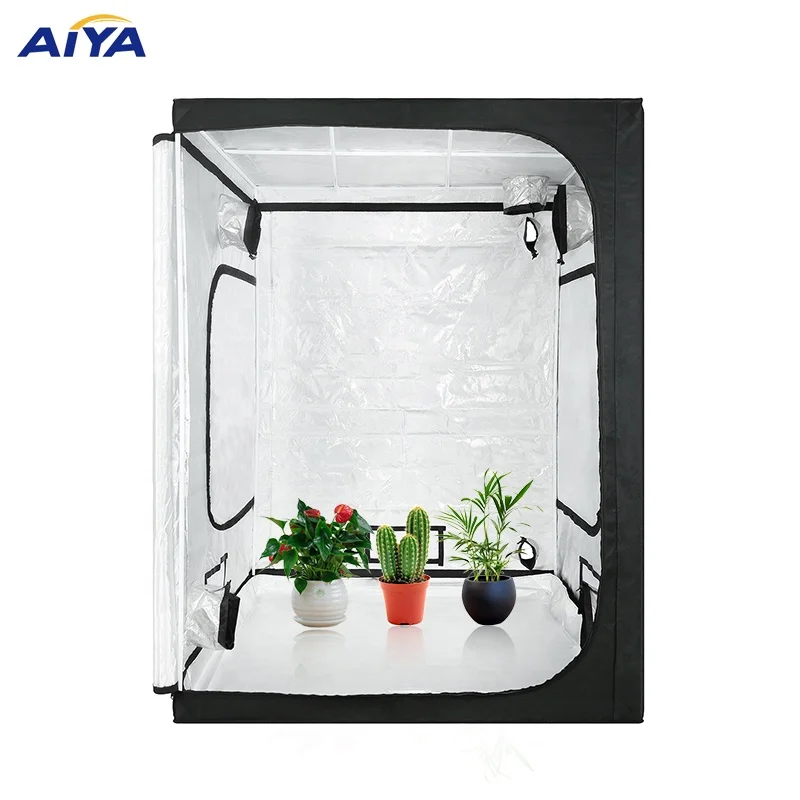 

Led plant grow tent Indoor  Complete Hydroponics Growing Systems Grow Tent, Black
