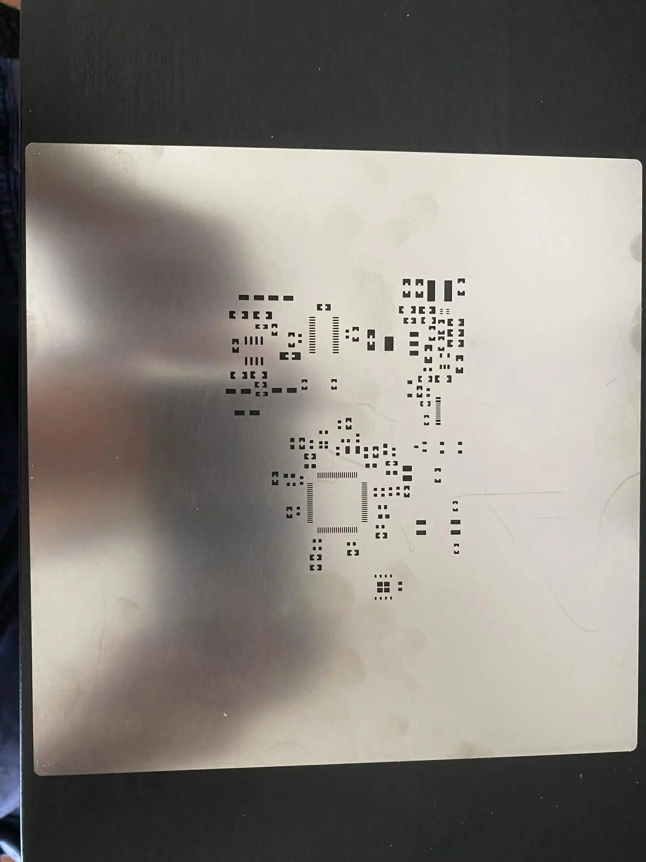 Customer stencil photo