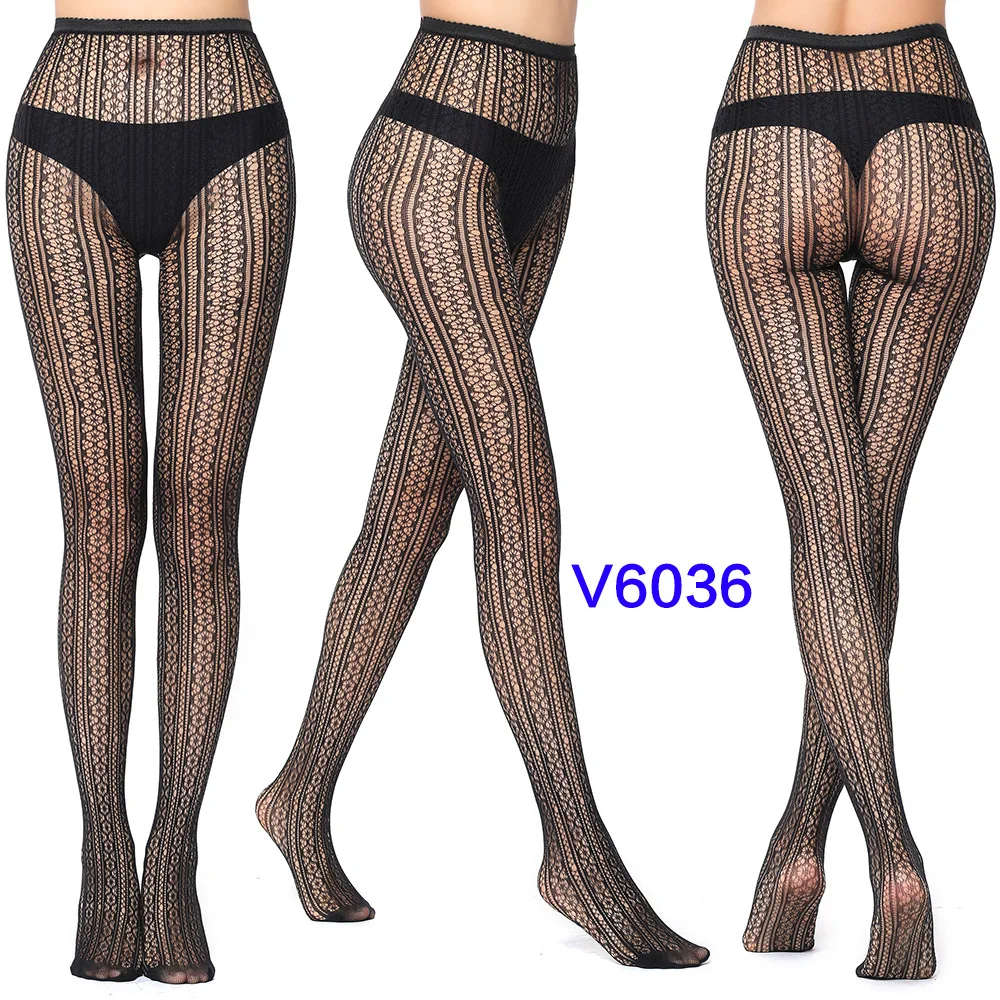 

New Arrival Ultra-thin Summer Sexy Hollow Flower Fantasy Garden Ladies Underwear Fishnet Jacquard body pantyhose, Like the picture