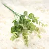 Artificial Plants Decorative Simulation Eucalyptus Leaves Small Lysimachia Plant Grass For DIY Flower Bouquet Home Wedding Decor