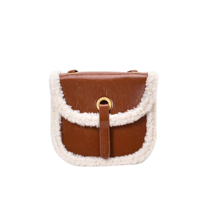 

New Designer Korean Cute Women Mini Leather Square Bag Luxury Vintage Shoulder Messenger Strap Bags, The color is shipped randomly or contact customer service to confirm