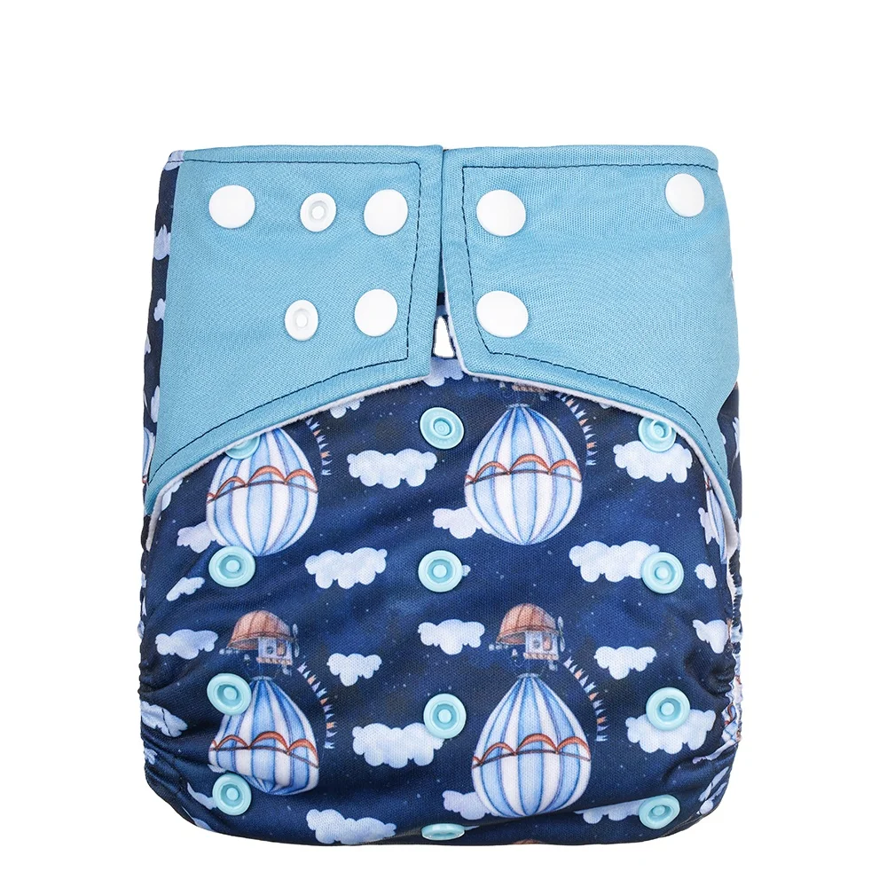 

Happyflute Reusable Washable  Baby Cloth Diapers with Waterproof Materials
