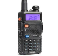 

Professional UHF VHF dual band handheld two way radio 5W Baofeng UV-5R 128 channels