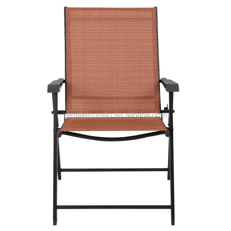 Outdoor-garten Terrasse Stahls Ch Linge Klappstuhl Mit Kunststoff Armen