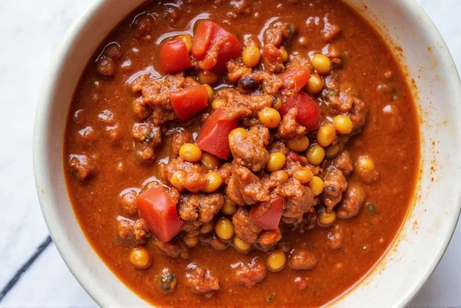 Easy 5-Ingredient Slow Cooker Chili Recipe
