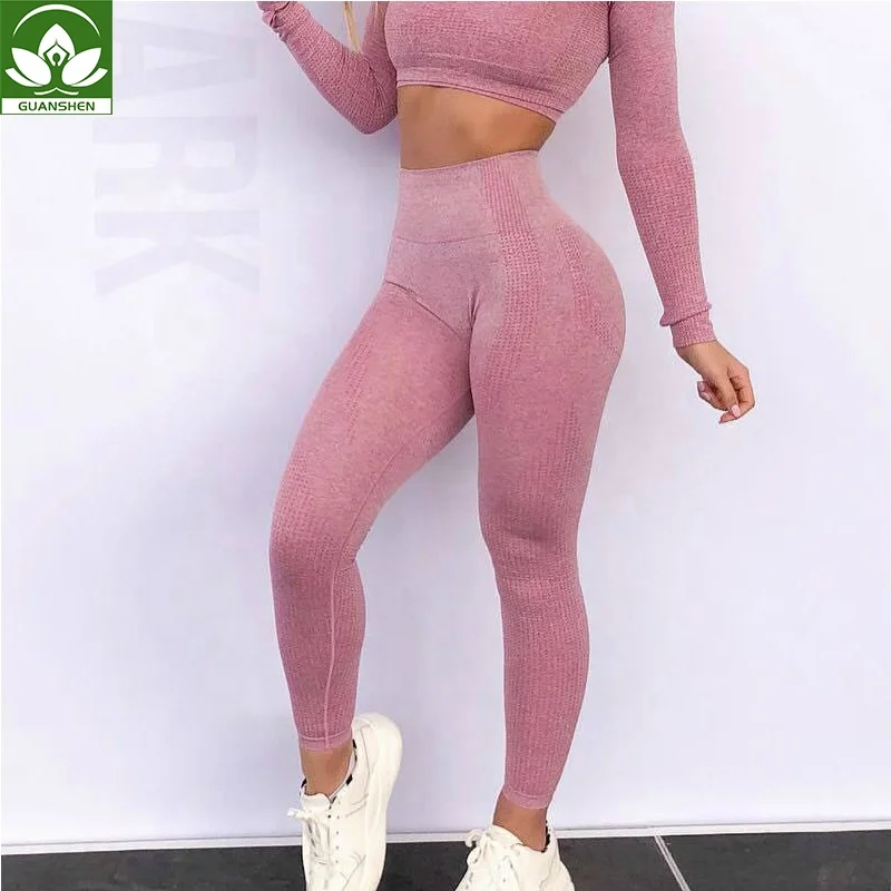 

2021 Best Selling High Waist Sport Fitness Leggings Gym Custom Logo Seamless Yoga Leggings Women, Customized colors