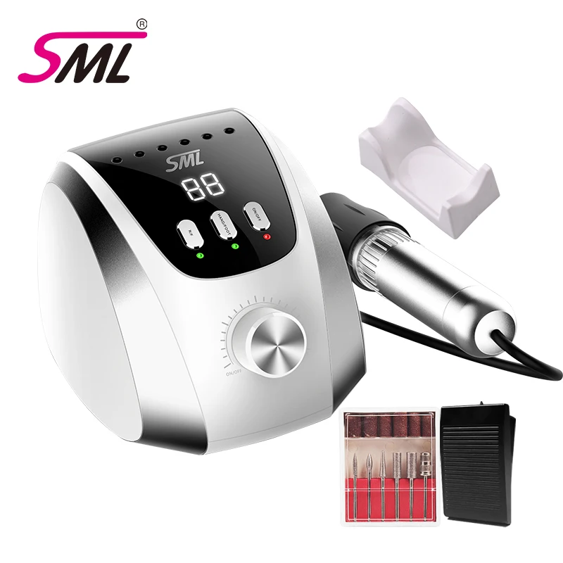 

SML Nail supplies professional 35000 RPM nail polisher price micromotor electric nail drill for manicure