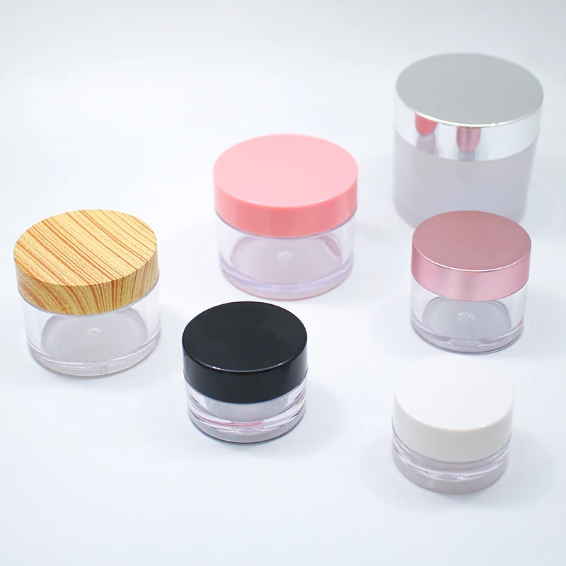 多彩身体黄油罐子空塑料包装petg容器100g 150g 200g