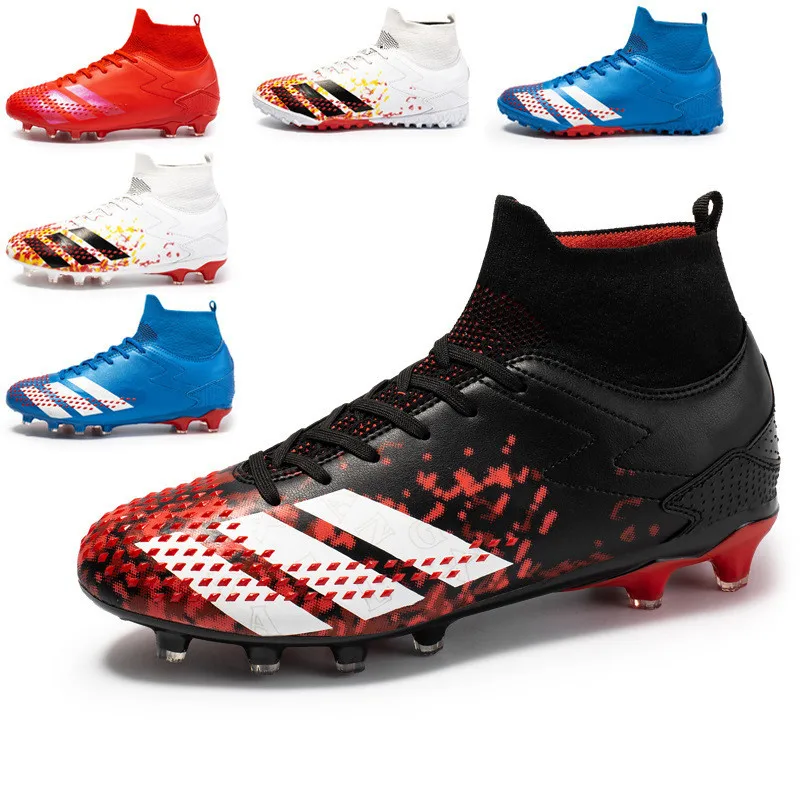 

13 generations Men Women Professional Football Boots TF FG Kids Boys Girls Students Soccer Shoes Cleats Sport Sneakers