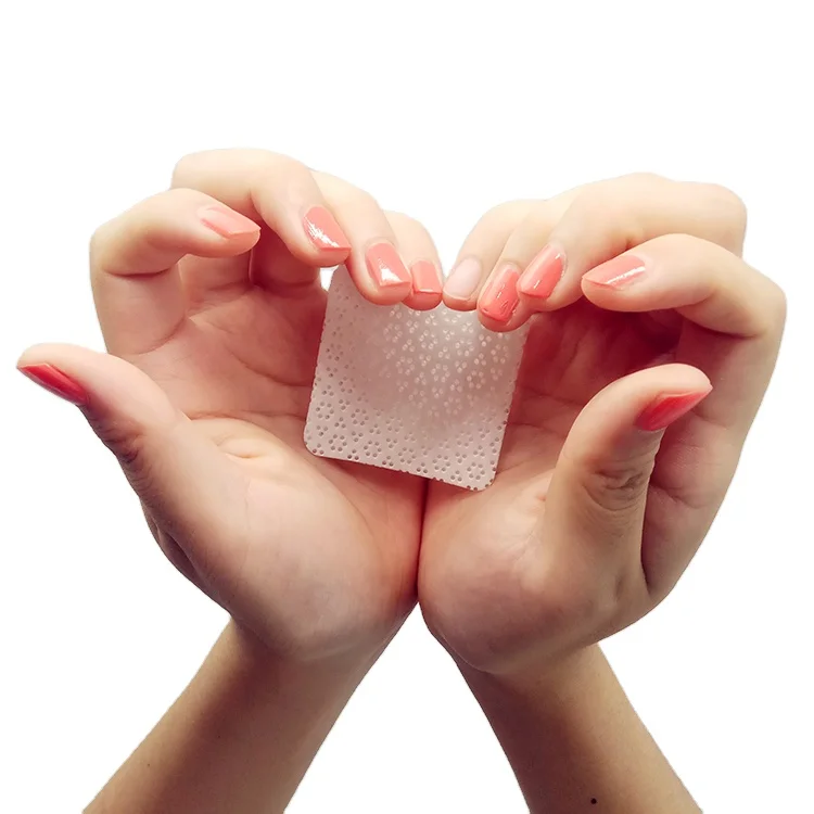 

Disposable Lint Free 70gsm White 100%PP Cleanroom Polish Remover Dry Nail Wipes