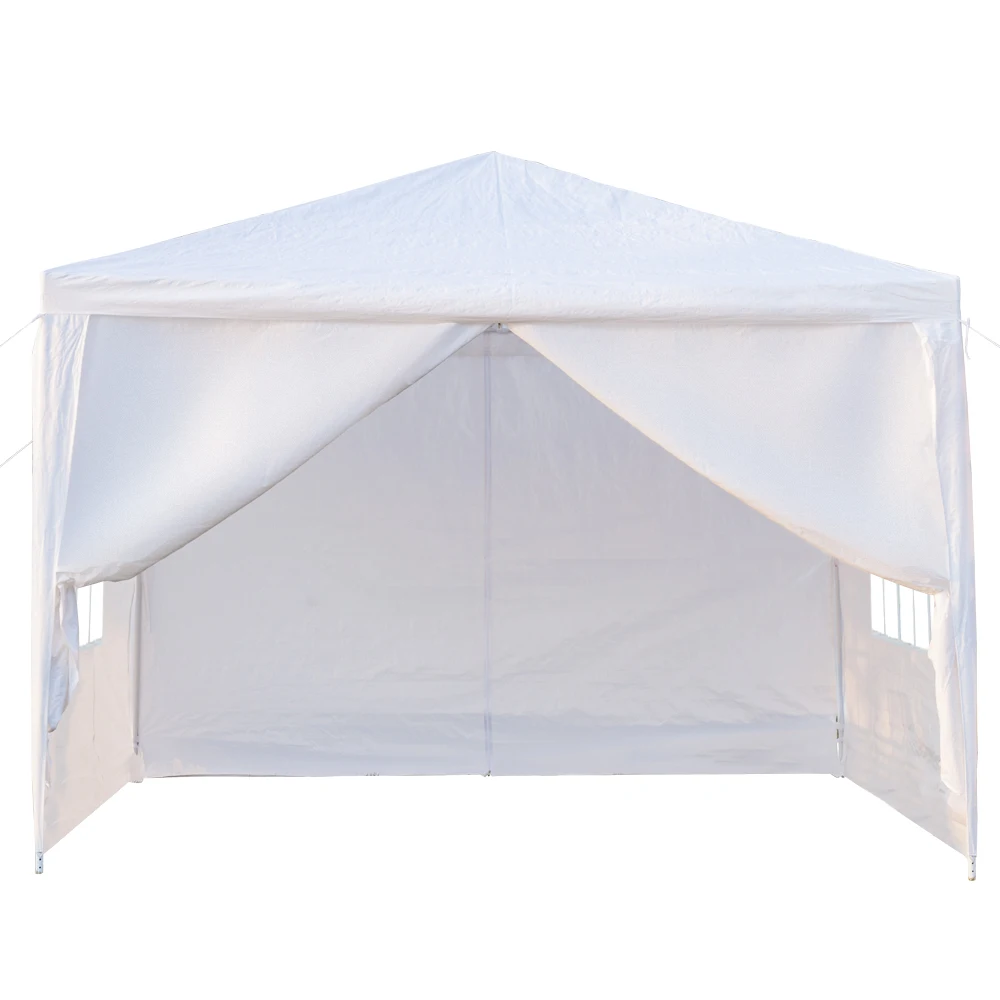 

Free Shipping Four Sides awning White Portable Easy Set Up Waterproof Tent