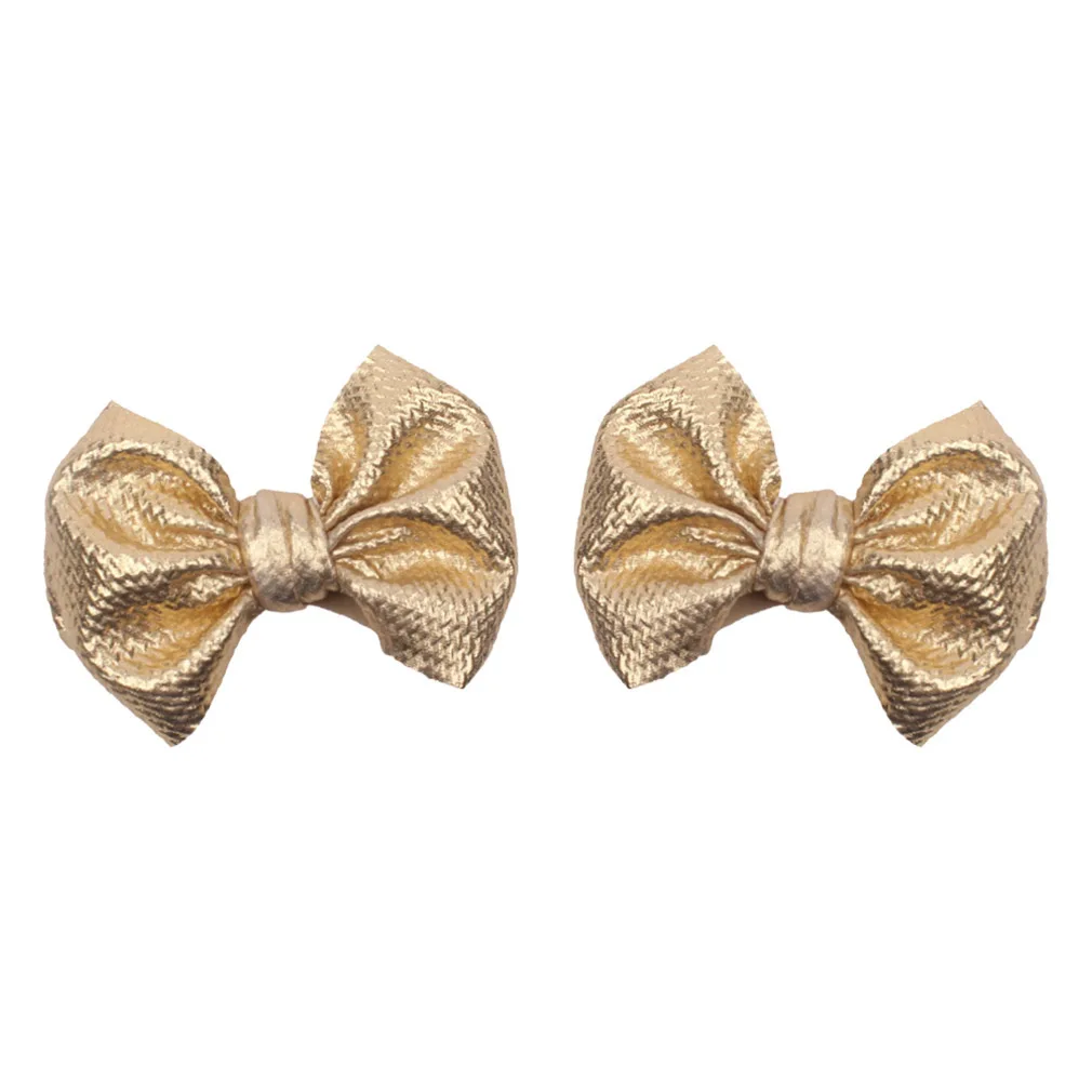 

Fashion Popular Cute 4.5" Tied Bullet Fabric Hair Bow Girl's Ponytail Barrette 2021 New Arrival Hair Accessories Hair Clip, 12 colors