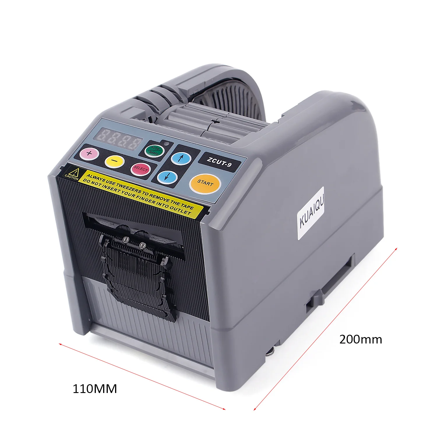 Zcut 9 Automatic Tape Dispensers Adhesive Non Adhesive Tape Cutter Packing Machine Auto Desktop Hand Tape Dispenser Cutter