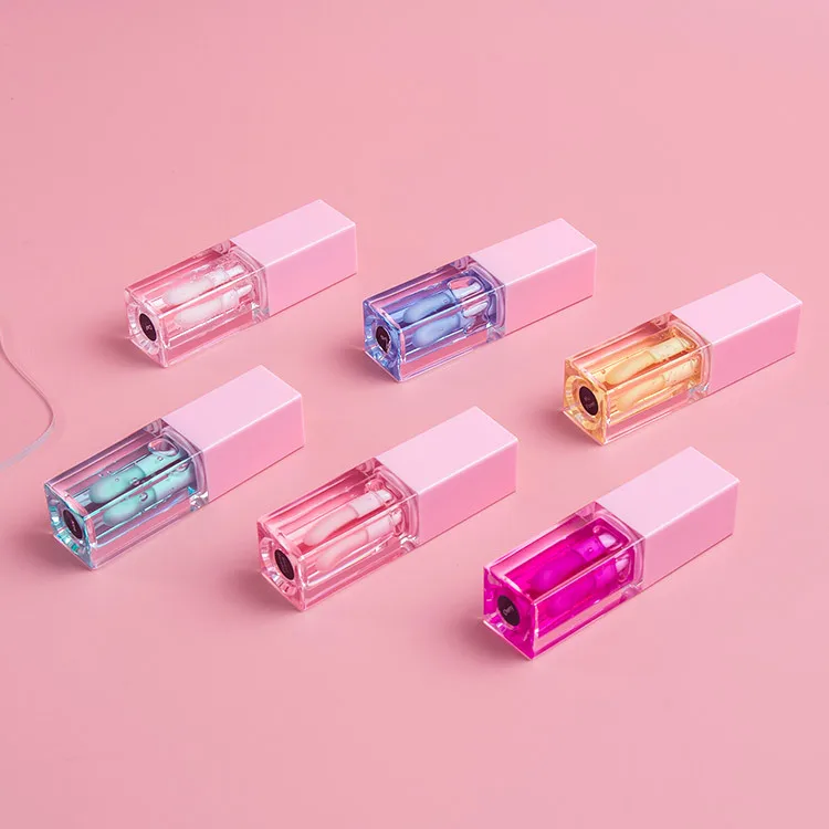 Lips Makeup Glossy Plump Lip Oil Liquid Mineral Custom Private Label Moisturizing Clear Lipgloss