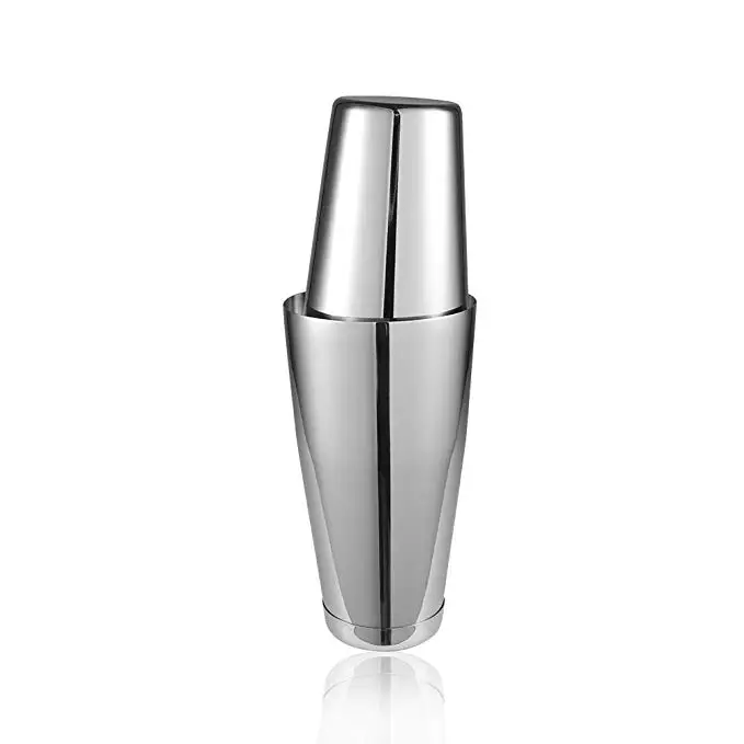 
Two-piece pro boston shaker premium cocktail shaker set 