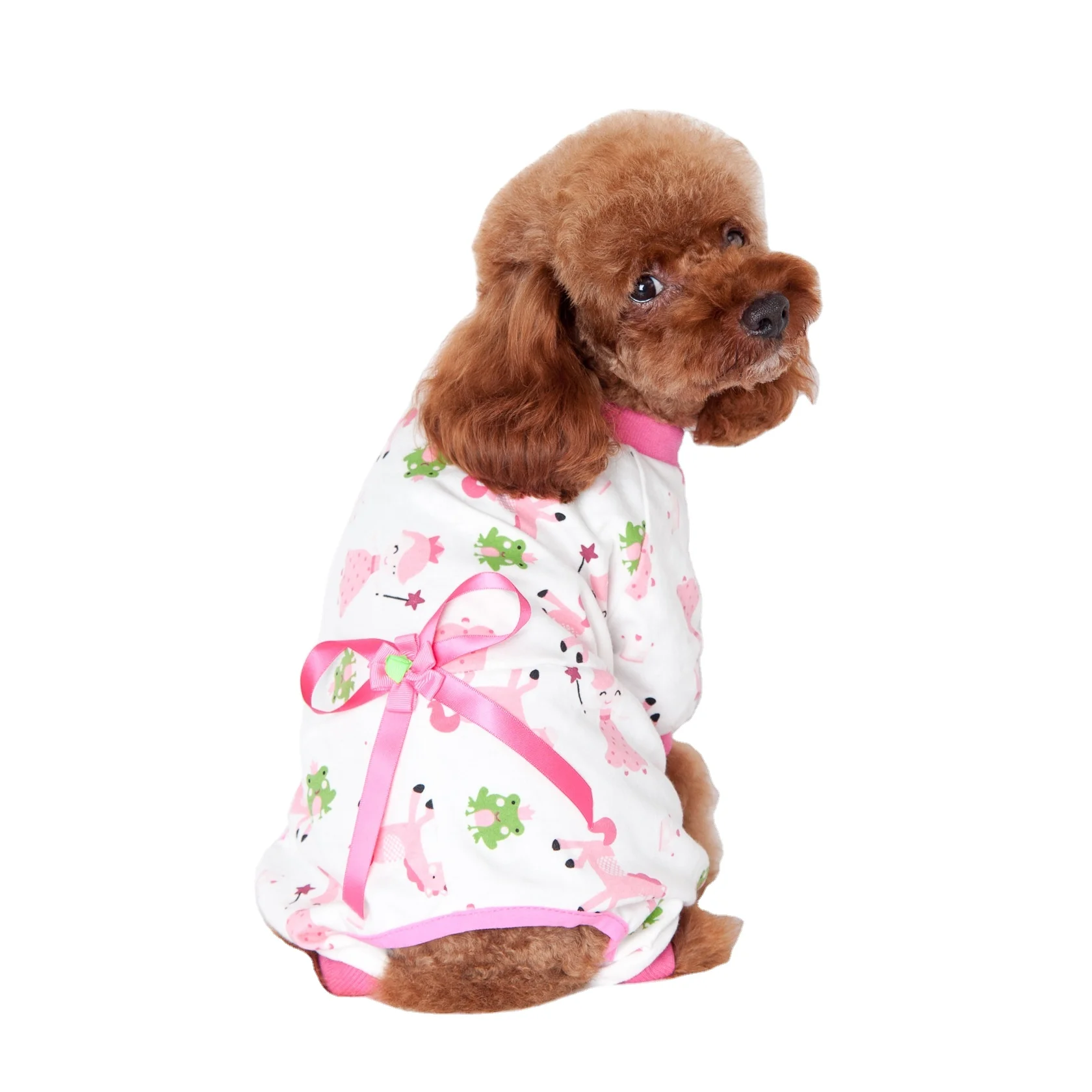 

Puppy Dog Sweater Fashionable Logo Autumn And Winter Dog Clothing Soft Cat Sweater Clothes For Pet, Blue pink