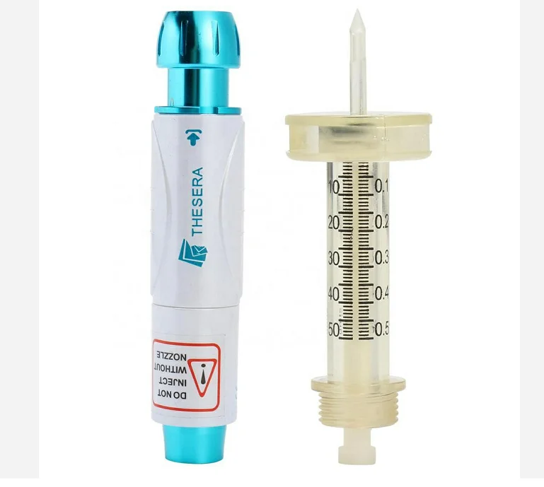

0.3ml and 0.5ml plastic ampoule head acide hyaluronique pour hyaluron pen free shipping