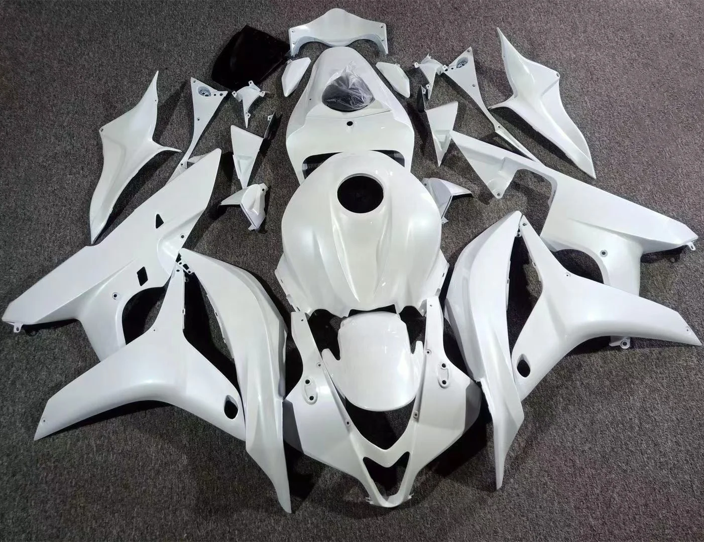 

2022 WHSC White Motorcycle Accessories For HONDA CBR600 2007-2008, Pictures shown