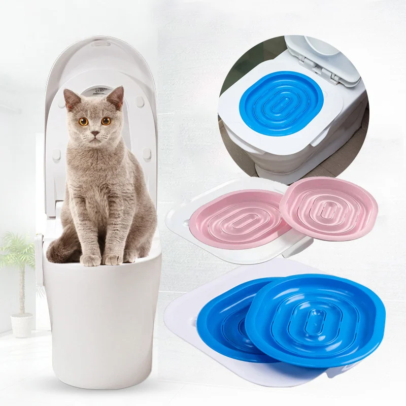 

Pet Litter Removable Cat Toilet Training Cat Toilet Seat Cat Toilet Trainer Pet manufacturer Pet Behavior Training Supplies