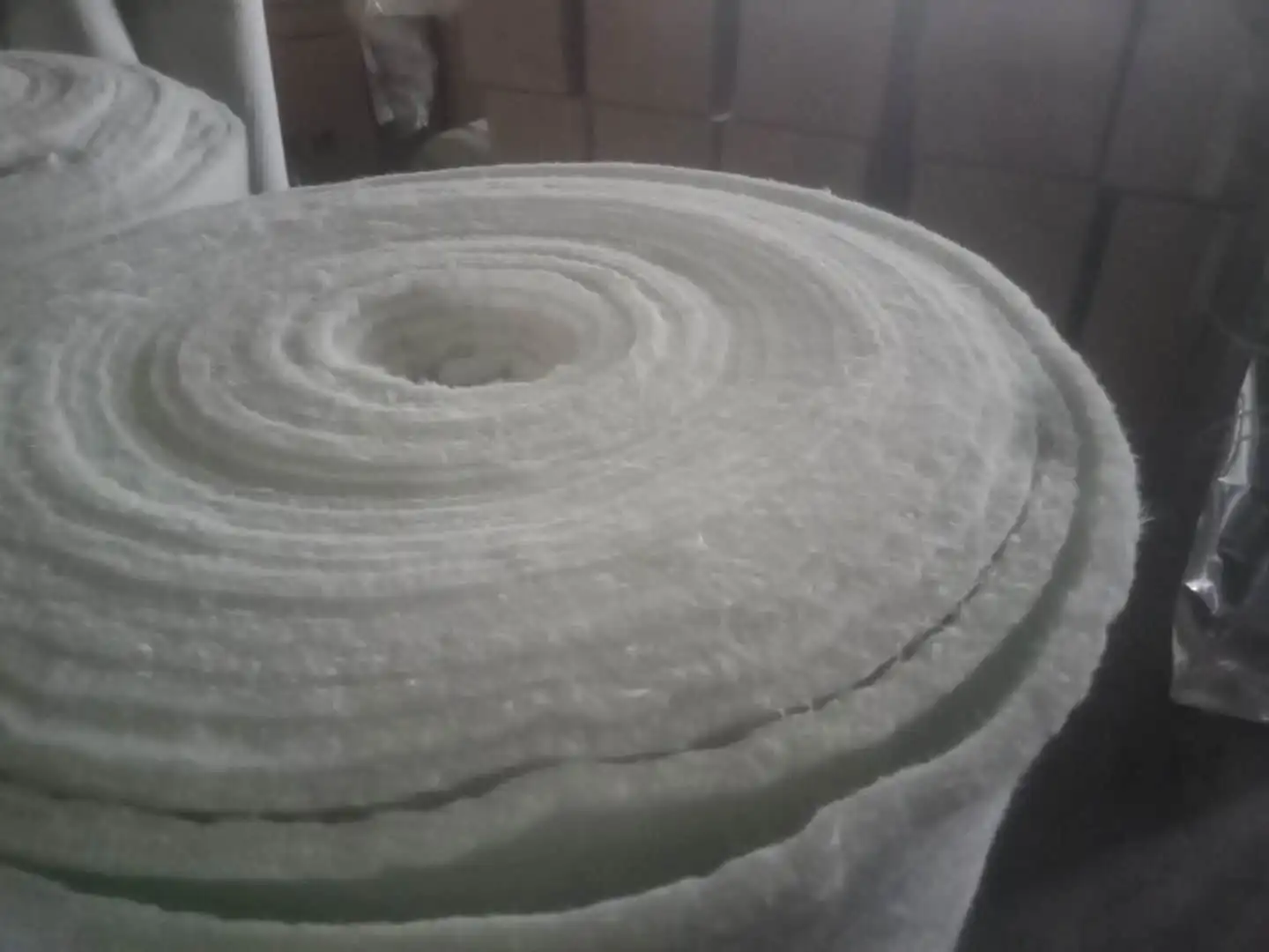 
E-Glass fiber Needle Mat insulation material 