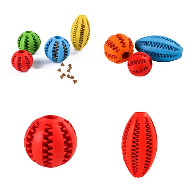 Pet Dog Toy Foodgrade Material Pet Dental Chew Dog Toothbrush Toy Ball