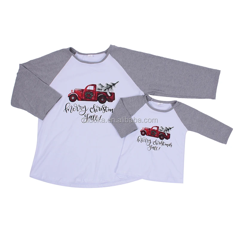 

Summer Cotton Shirt Baby Clothes July 4th Custom Mom and Me long sleeve Top, Picture