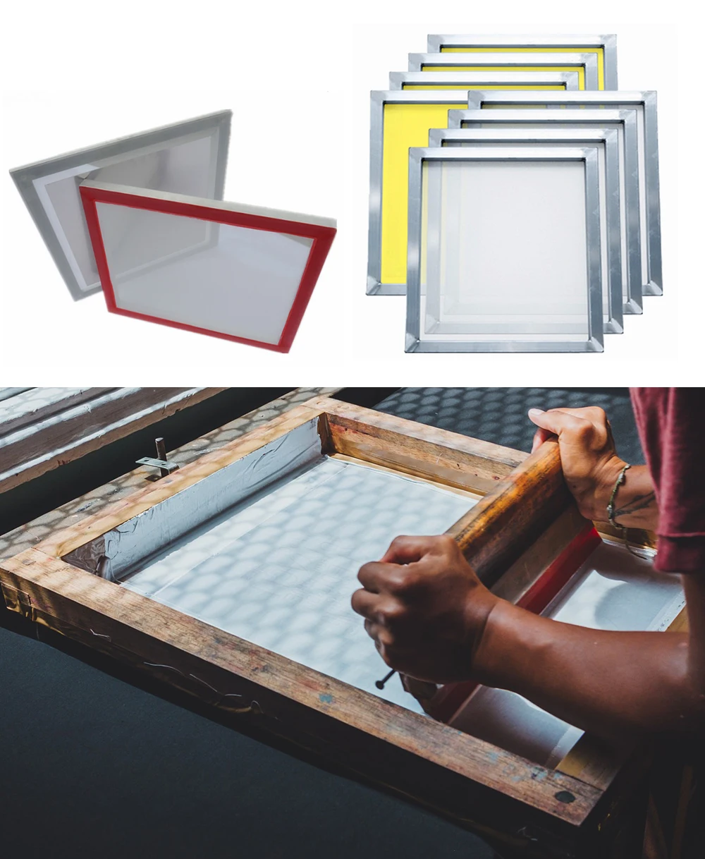 Types Of 16x20 Screen Printing T Shirt Aluminum Alloy Frame With 120