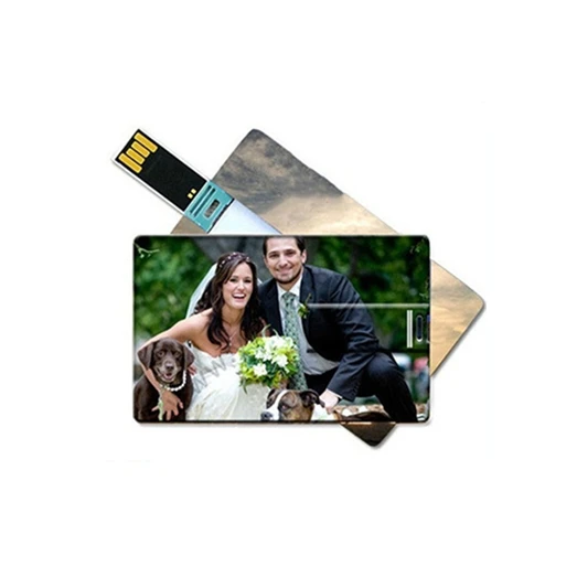 Wedding gift custom logo Credit card usb flash drive, advertising USB gifts business card 4gb 8gb 16gb 32gb pendrive - ANKUX.COM