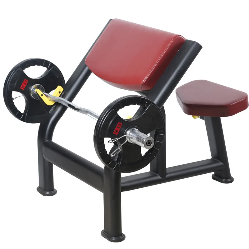 

SKYBOARD Gym Equipment Strength Trainer Machine Preacher Bench, Black