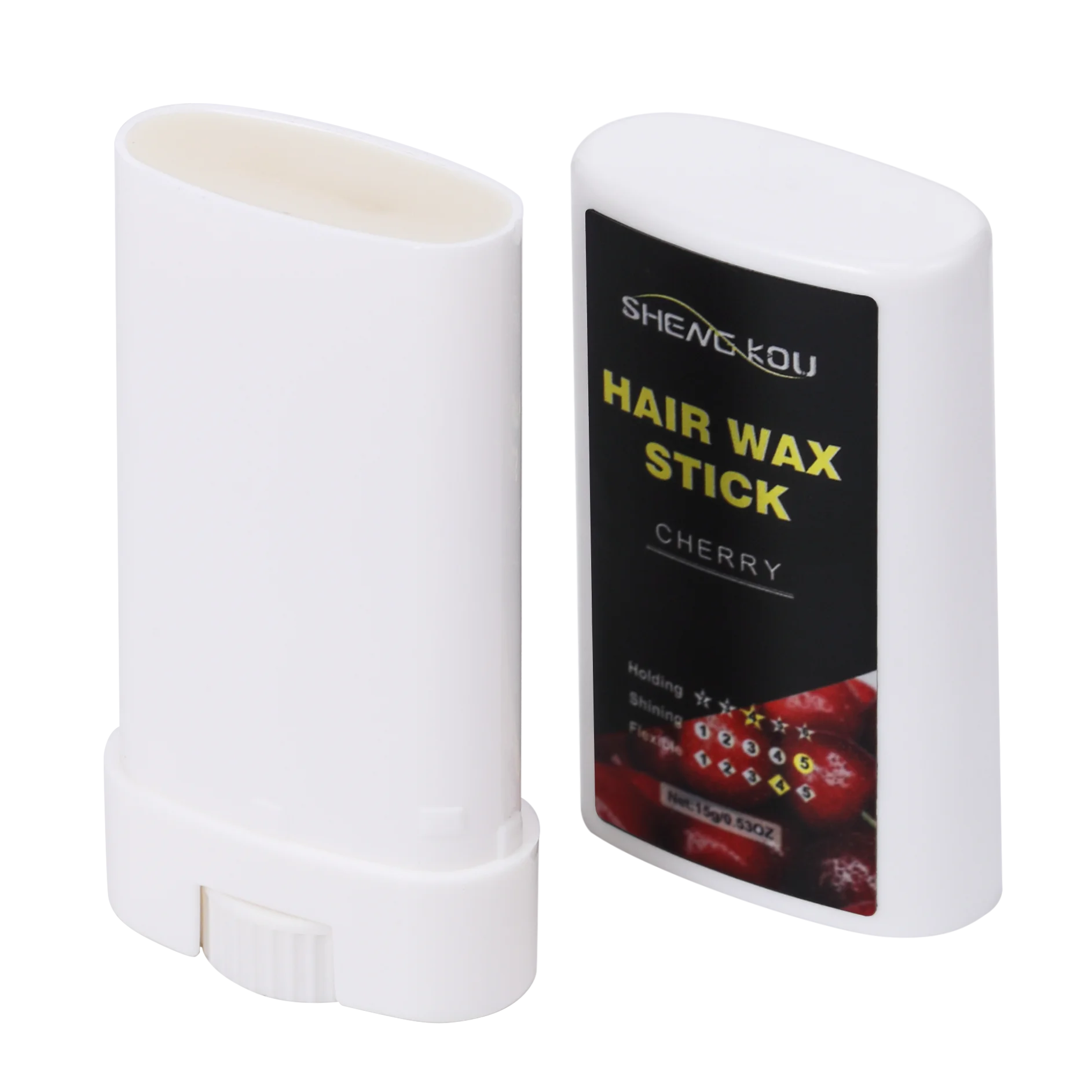 

Small MOQ in stock wholesale hair finishing edge control stick strong hold hair wax stick