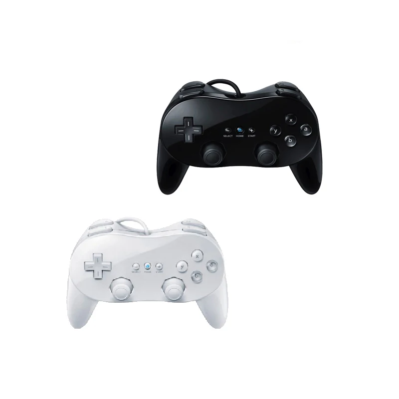 

For Nintendo Wii Second Generation Classic Pro Wired Controller Gamepad Gaming Pro Remote Game Controller Joypad Joystick