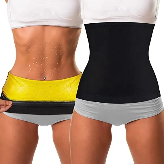 

Waist Trimmer Sweat Waist Trainer Belts Stomach Wraps for Women Bodybuilding
