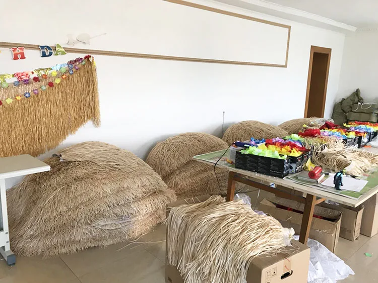 
9ft hawaiian table skirt Themed Party 