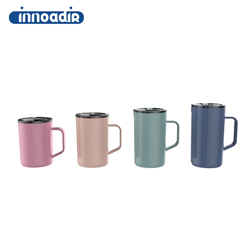 

innoadir 14oz large capacity copper insulated water vacuum insulated stainless steel mug bottle, Customized color
