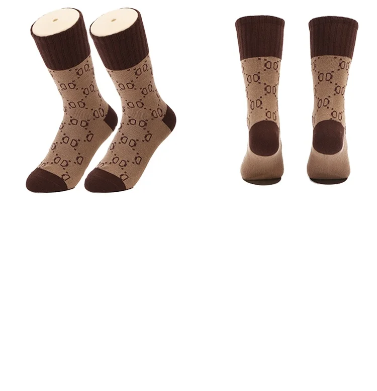 

Designer Sport Mid Tube Cotton Socks Women Lady Letters Cute Girl Socks