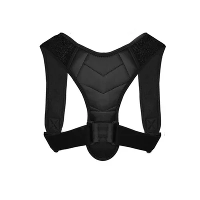 

Adult anti-kyphosis adjustable posture corrector for sitting posture correction, Black
