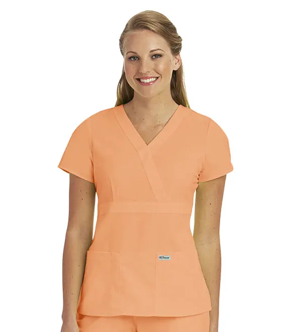 

Wholesale V Neck Solid Fashion Nursing Scrubs