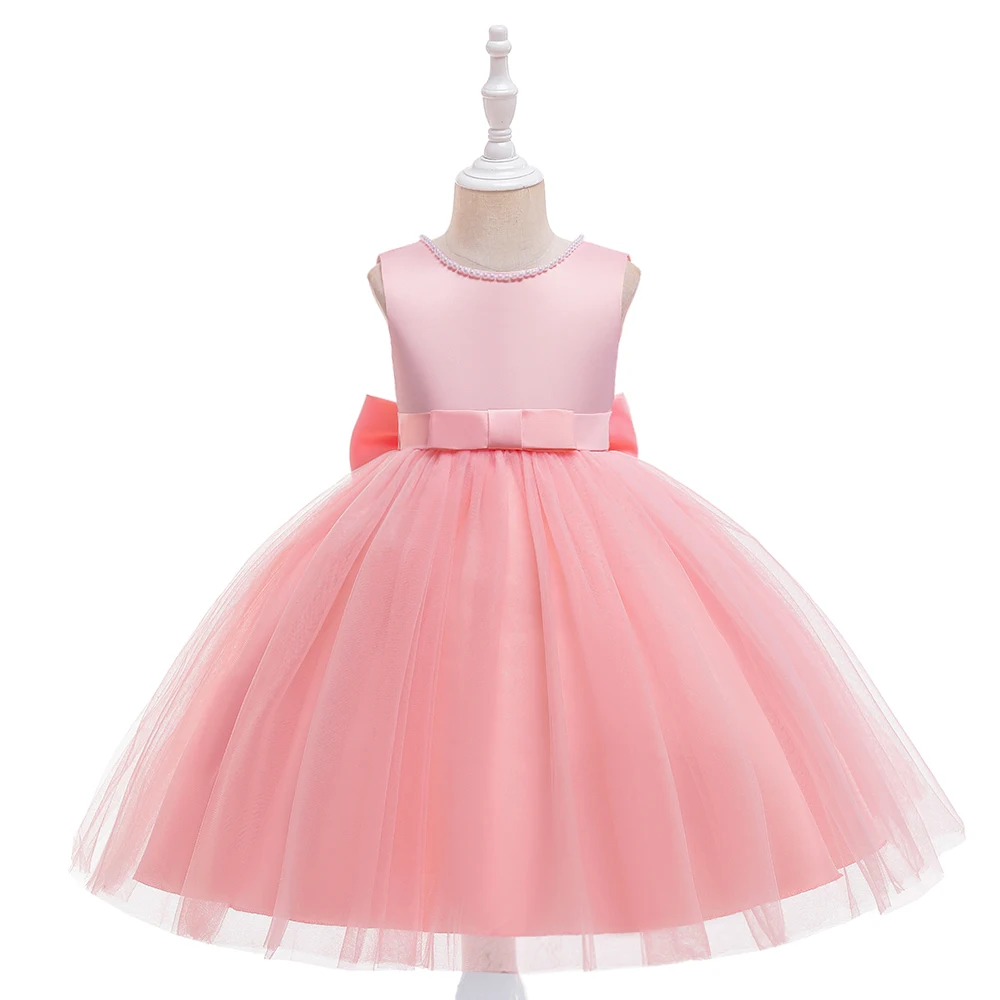 

Baby Pink Beauty Princess Heart-Line Twirly Fancy Dresses For Girls