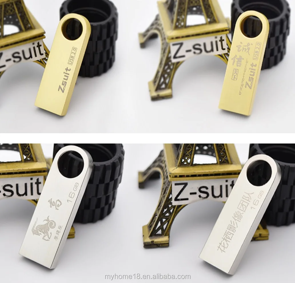 Cheap Custom Logo Metal 2.0 3.0 USB Flash Drives 8GB 16GB 32GB 64GB 128GB Micro USB Stick for Gift - ANKUX.COM