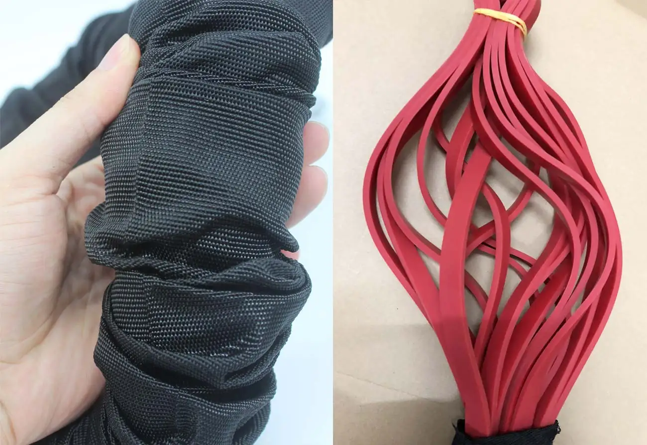 drop shipping黑色蹦极绳套件弹性蹦极健身绳家用健身房的阻力蹦极