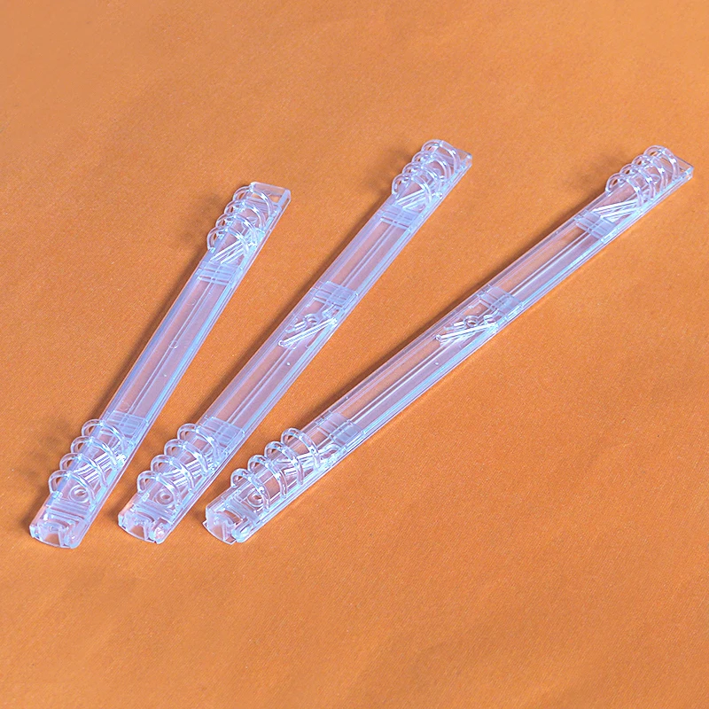 
Hot Sale New A5 Size Plastic 8 Hole Round Binder Clip Mechanism For Organizer Planner Notebook 