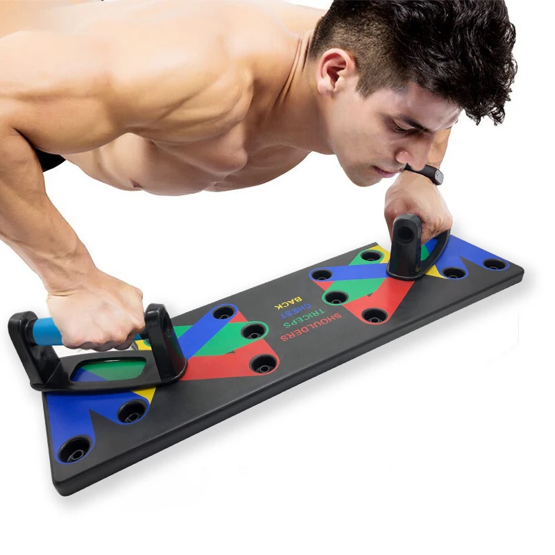 

Push-up board exercise abdominal muscles multi-purpose push-up chest muscle training bracket, Black