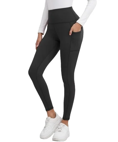 High-Waisted Four向弹力Tummy Control Yoga Pants
