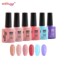 

Kamayi 60 hot selling nail gel one bottle for each color BEST PRICE for your own logo longlasting and eco-friendly gel polish
