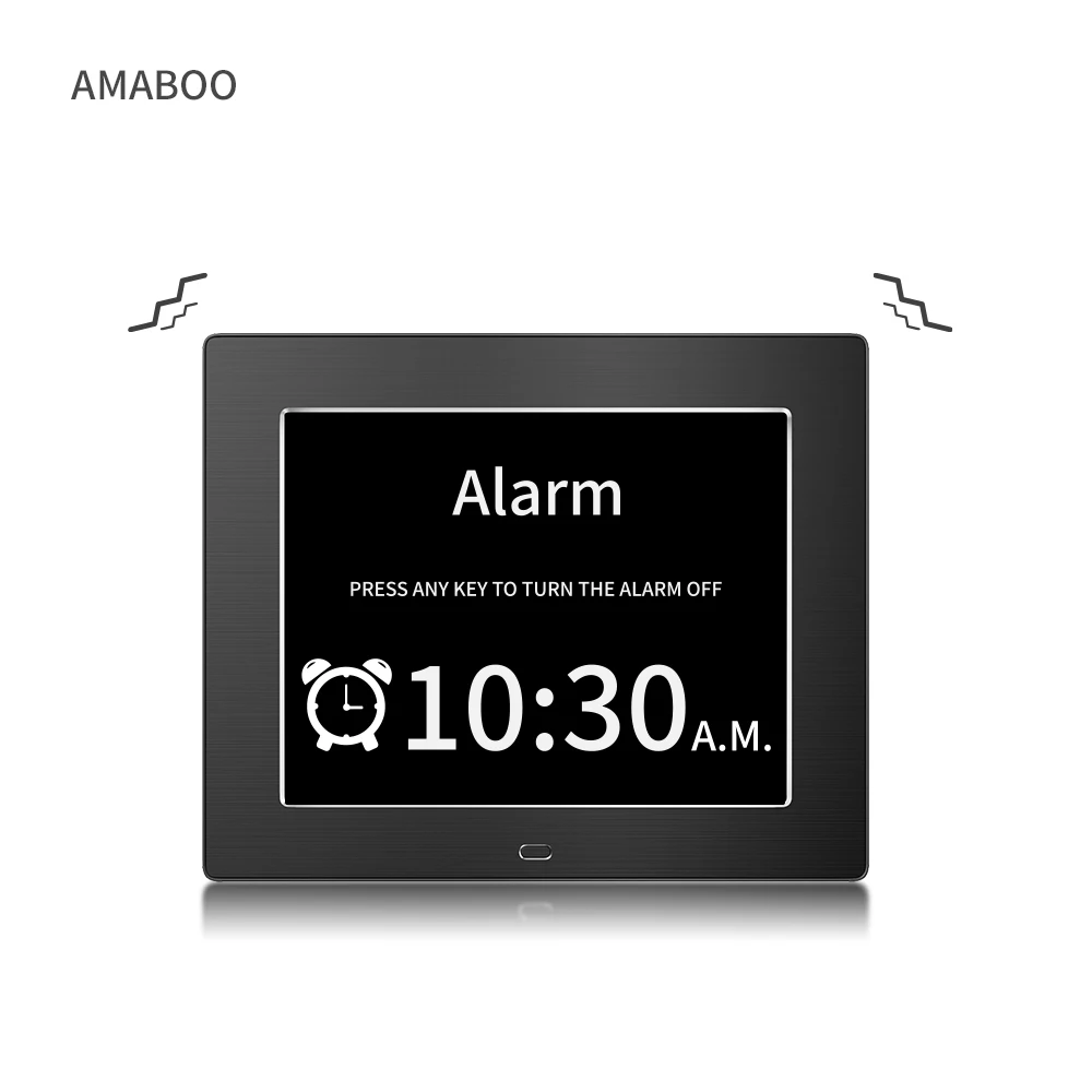 

Chinese Big Wall Magnetic Hanging Calander Manual With Lcd Projection Date For Commercial Use Alaram Clock Digital Speaker, Black/white/wooden/drawing