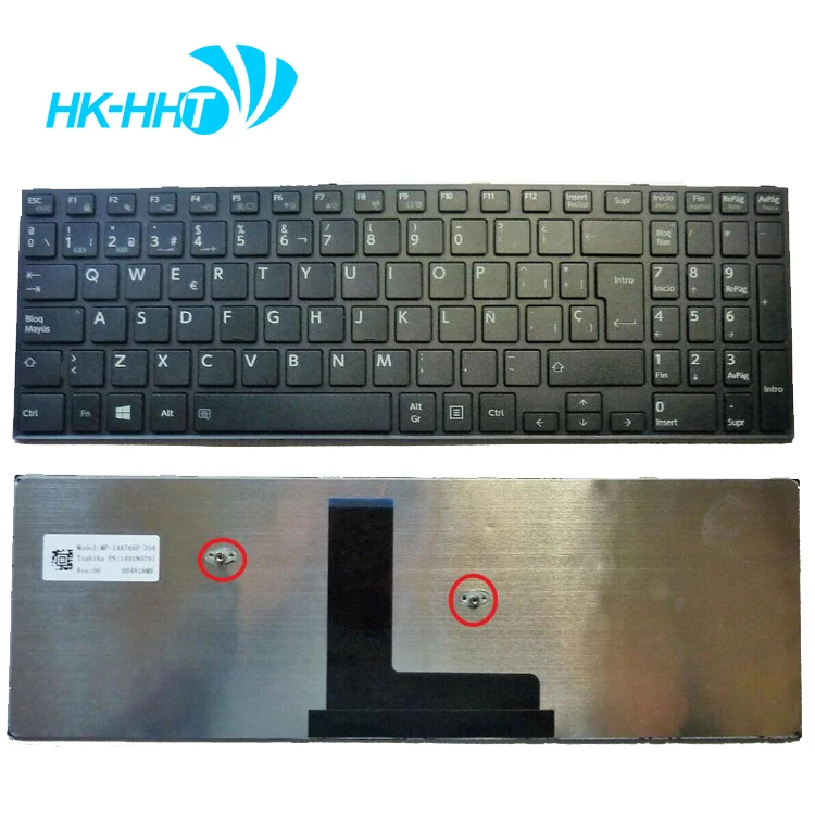 

HK-HHT New for Toshiba Satellite C50-B C55-B C50-B1500 C50-B1503 laptop SP Spanish Keyboard